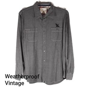 Weatherproof Vintage Casual Button Down Size L